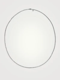 Sterling Silver Box Chain Necklace
