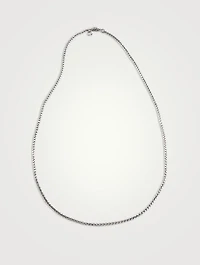 Sterling Silver Box Chain Necklace
