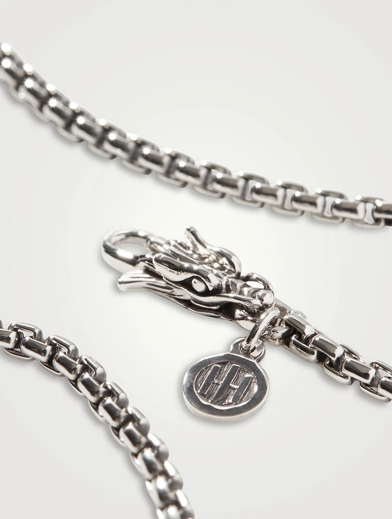 Sterling Silver Box Chain Necklace