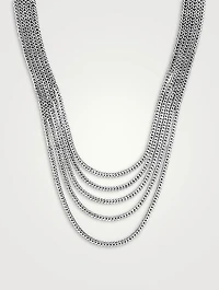 Rata Chain Multi Row Necklace