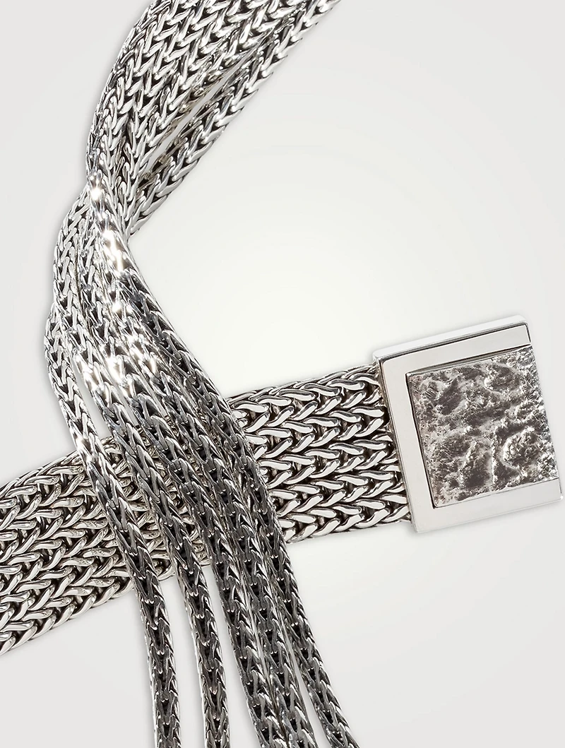 Rata Chain Multi Row Necklace