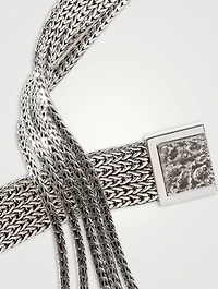 Rata Chain Multi Row Necklace