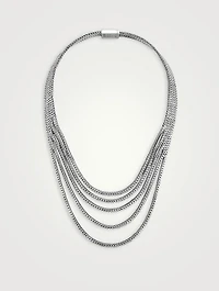 Rata Chain Multi Row Necklace