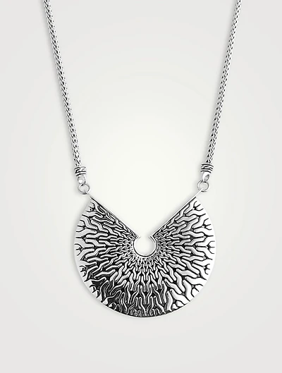 Radial Adjustable Pendant Necklace