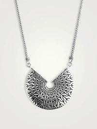 Radial Adjustable Pendant Necklace