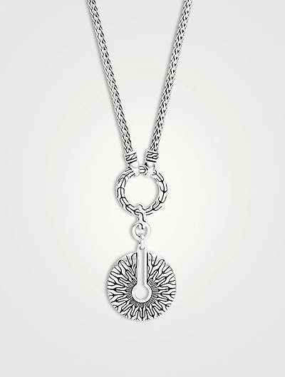 Radial Amulet Connector Necklace