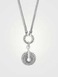 Radial Amulet Connector Necklace