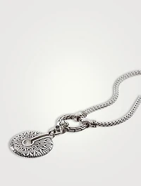 Radial Amulet Connector Necklace