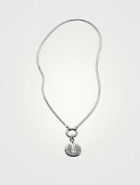 Radial Amulet Connector Necklace