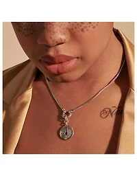 Radial Amulet Connector Necklace