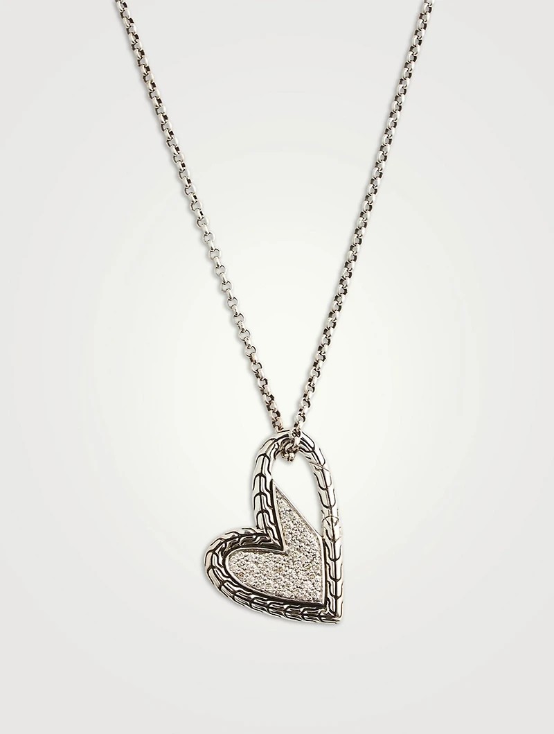 Manah Pavé Pendant Necklace