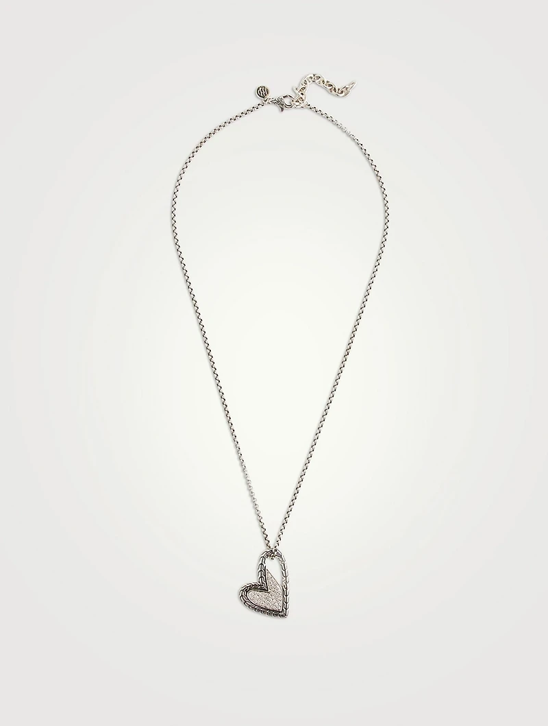 Manah Pavé Pendant Necklace