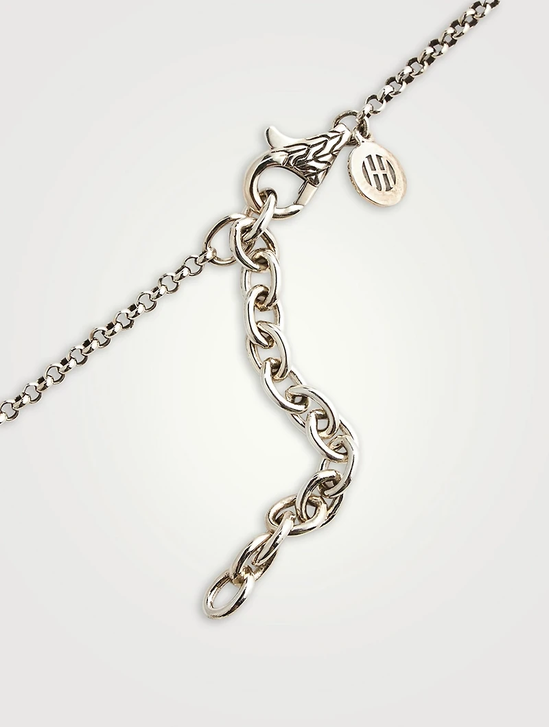 Manah Pavé Pendant Necklace