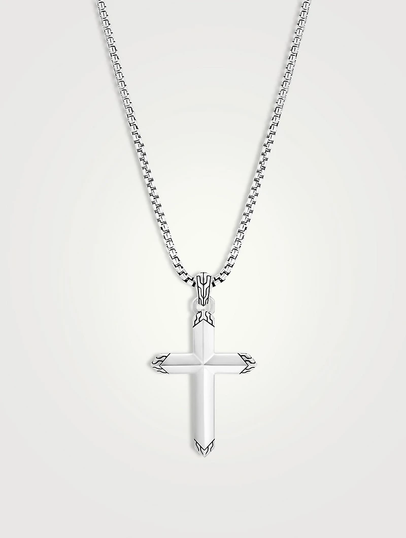 Classic Chain Cross Pendant Necklace
