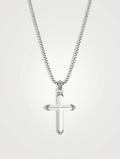 Classic Chain Cross Pendant Necklace