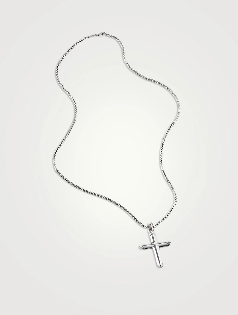 Classic Chain Cross Pendant Necklace