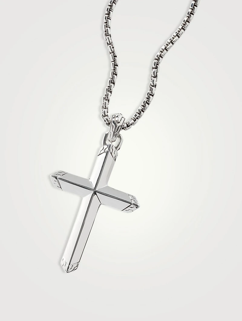 Classic Chain Cross Pendant Necklace