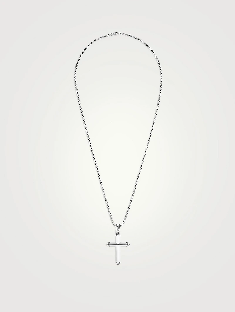 Classic Chain Cross Pendant Necklace