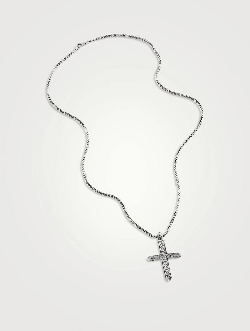 Classic Chain Cross Pendant Necklace