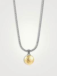Palu Two Tone Pendant Necklace