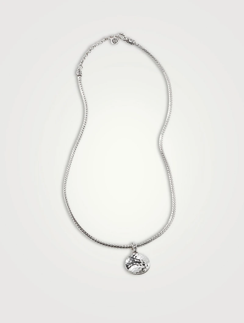 Palu Two Tone Pendant Necklace