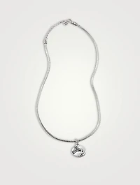 Palu Two Tone Pendant Necklace