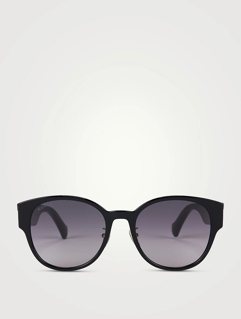 Round Sunglasses With Web