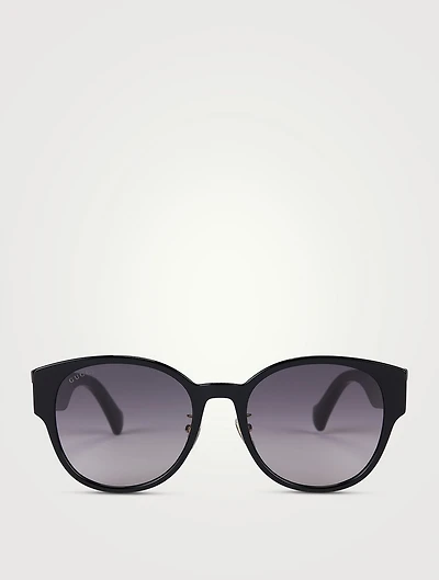 Round Sunglasses With Web