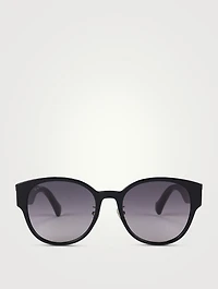 Round Sunglasses With Web