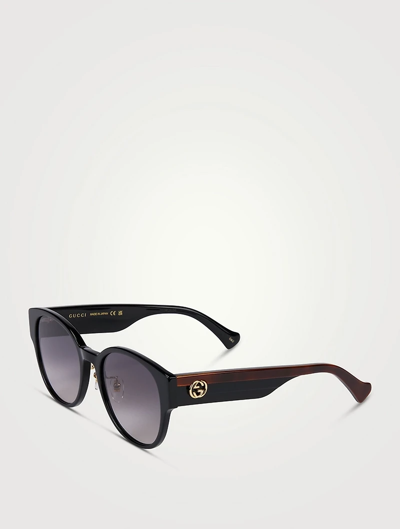 Round Sunglasses With Web