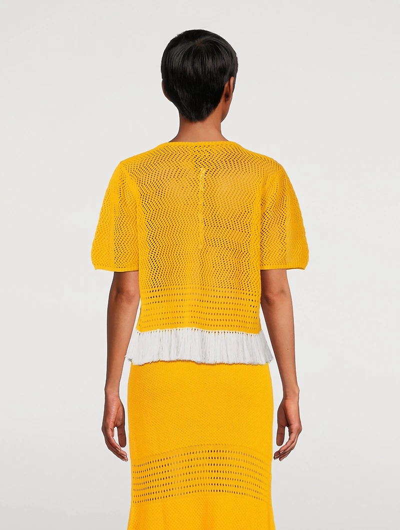 Carisa Crochet Blouse