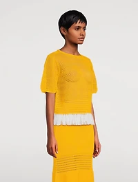 Carisa Crochet Blouse