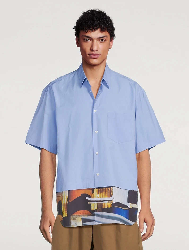 Cotton Short-Sleeve Shirt