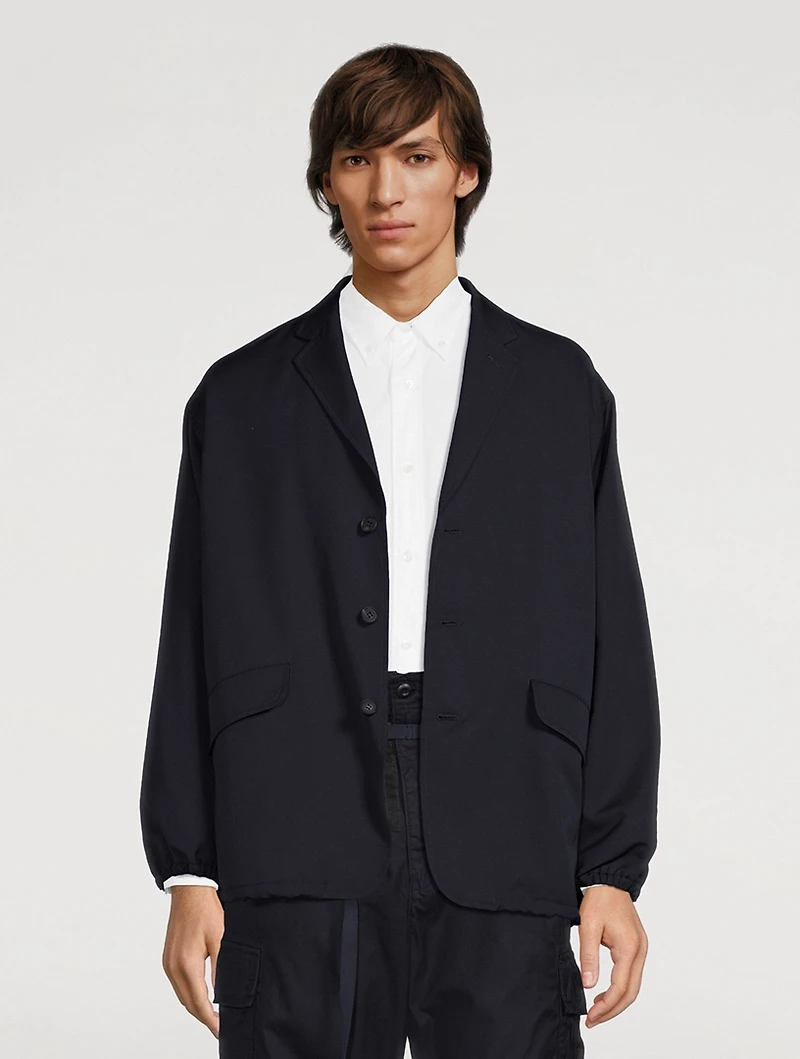 Wool And Mohair Jacket