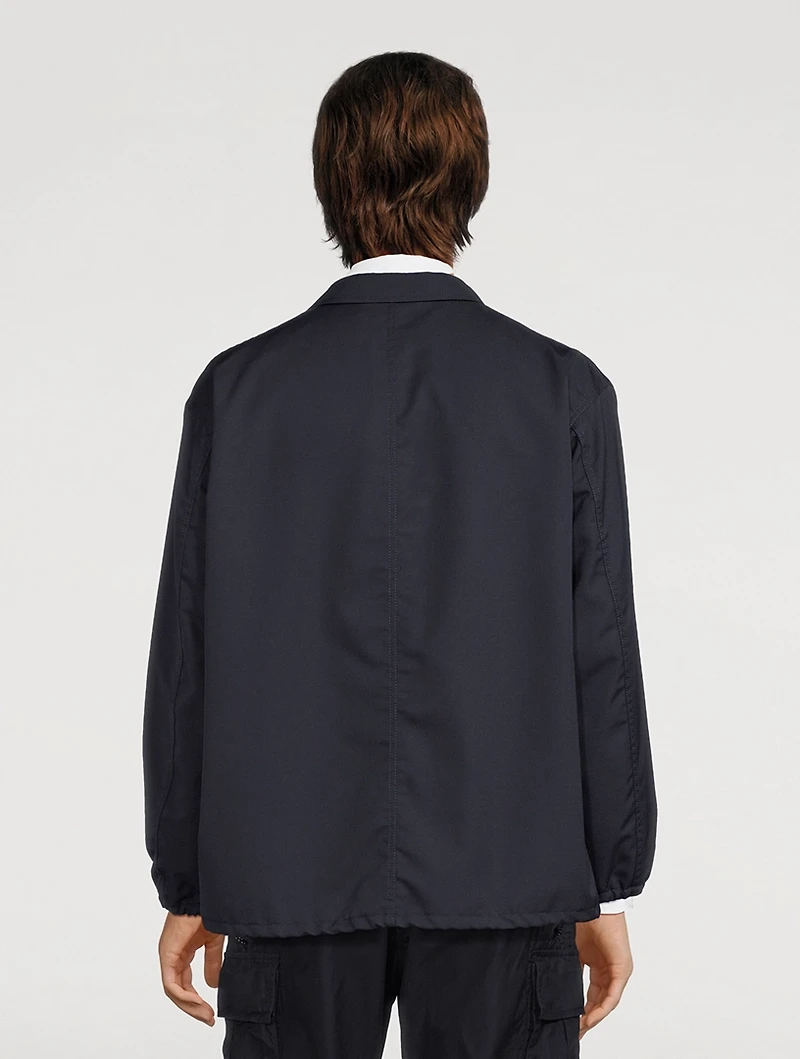 Wool And Mohair Jacket