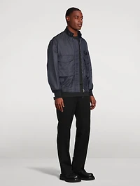 Wool And Mohair Bomber Jacket