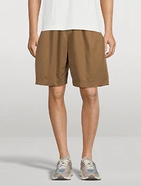 Cotton Shorts With Belt