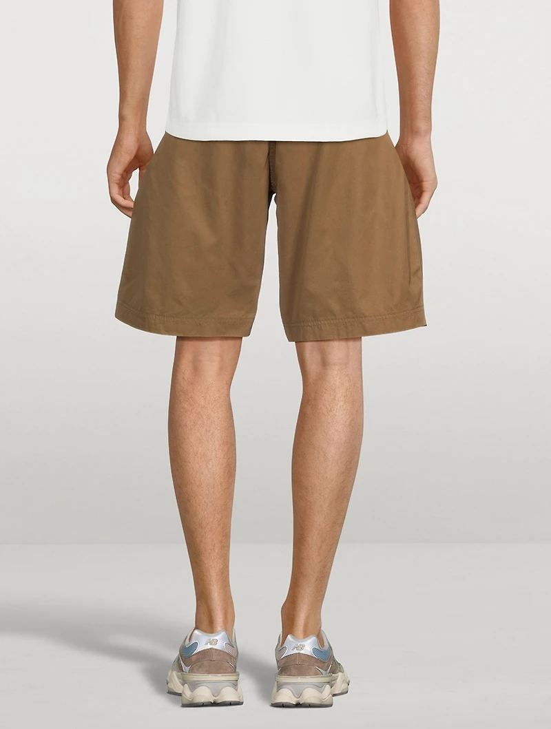 Cotton Shorts With Belt
