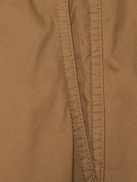 Cotton Shorts With Belt