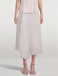 Annica Pleated Wrap Skirt