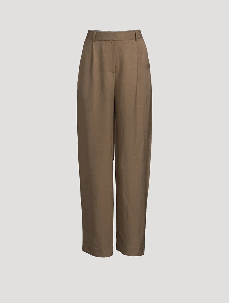 Agneta Wide-Leg Trousers