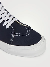 SK8-Mid LX Suede And Coated Leather Sneakers