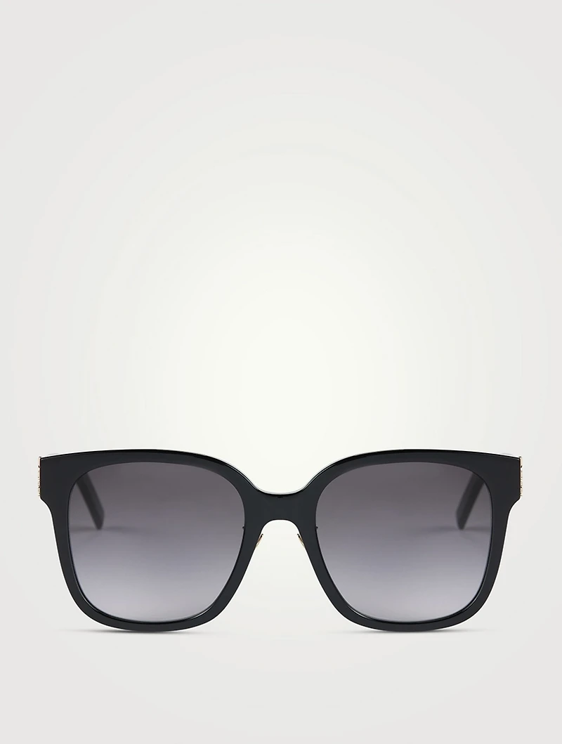 SL M105 YSL Monogram Square Sunglasses