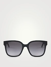 SL M105 YSL Monogram Square Sunglasses