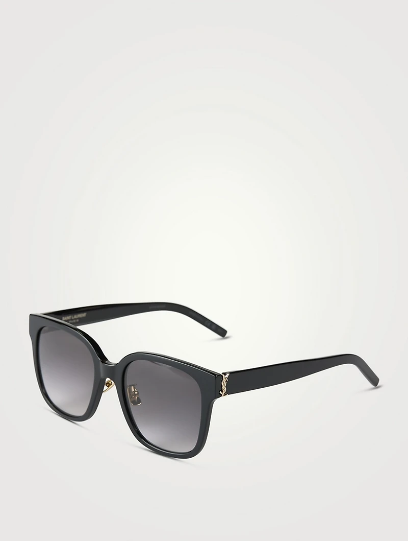 SL M105 YSL Monogram Square Sunglasses