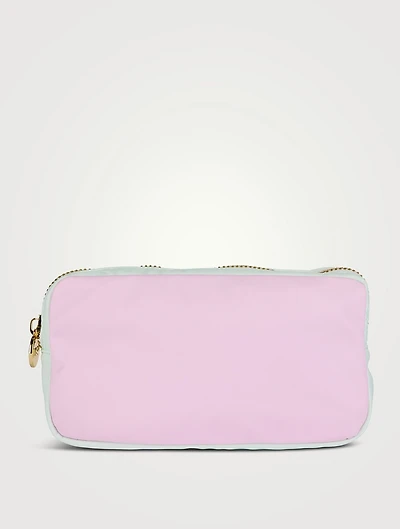 Small Colourblock Nylon Pouch