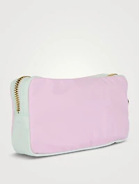 Small Colourblock Nylon Pouch