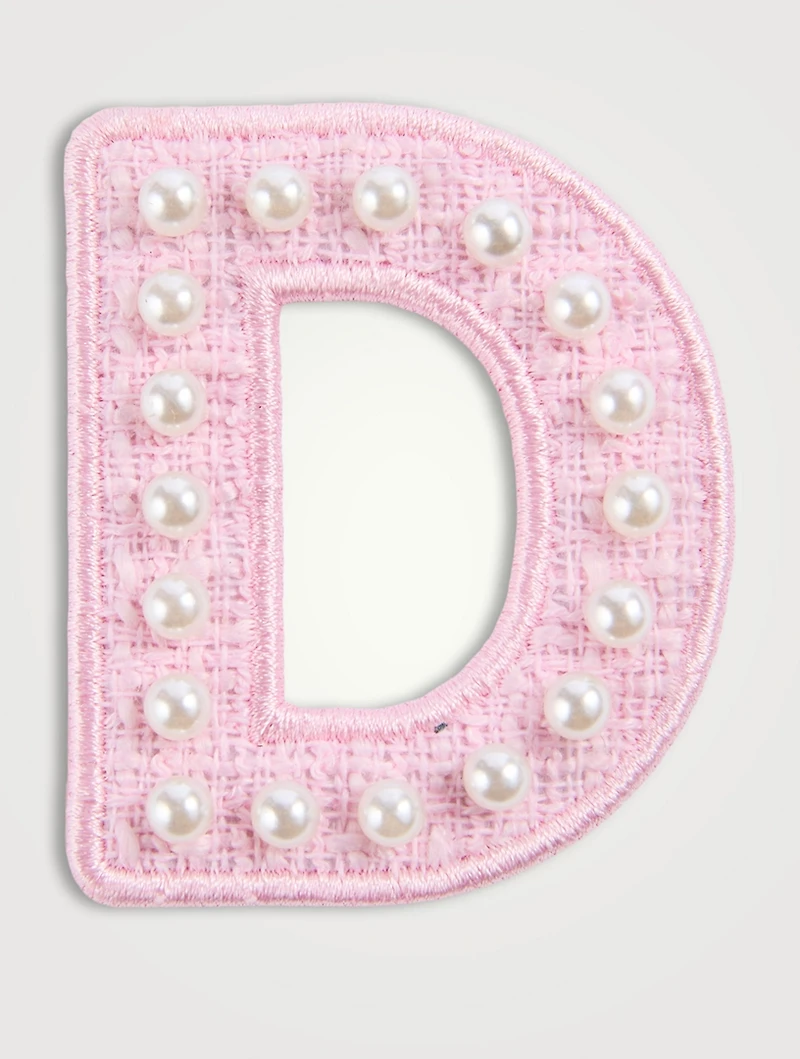 Embellished D Patch