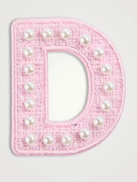 Embellished D Patch