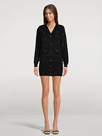 Sequin Knit Cardigan